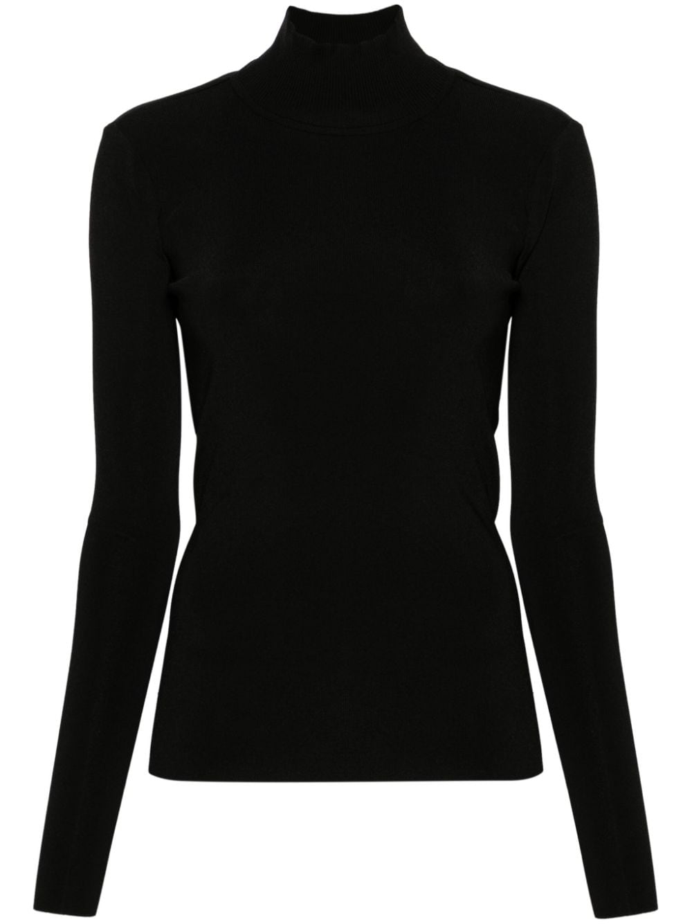 Fabiana Filippi open-back roll-neck jumper - Black von Fabiana Filippi