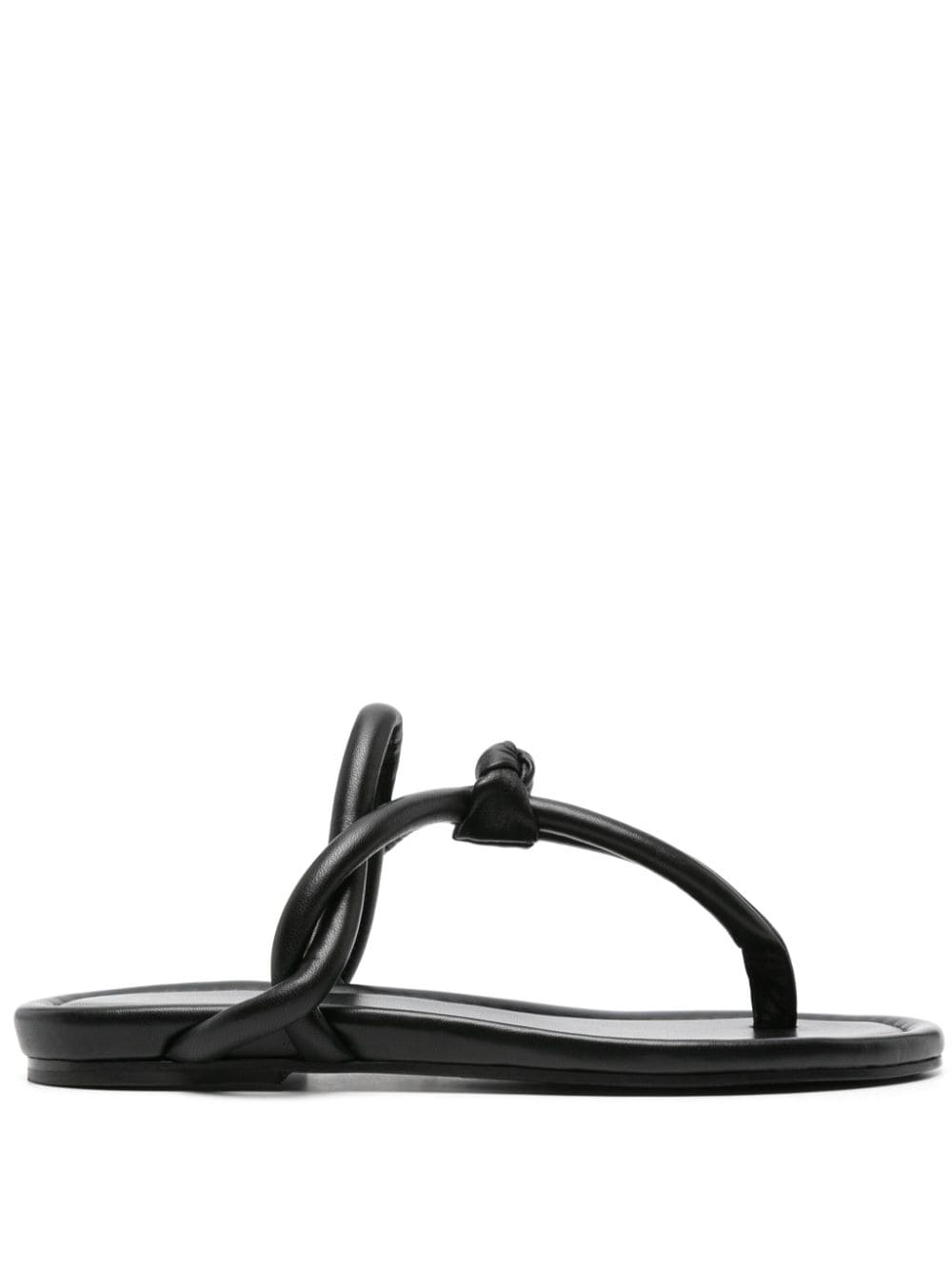 Fabiana Filippi padded thong-strap sandals - Black von Fabiana Filippi