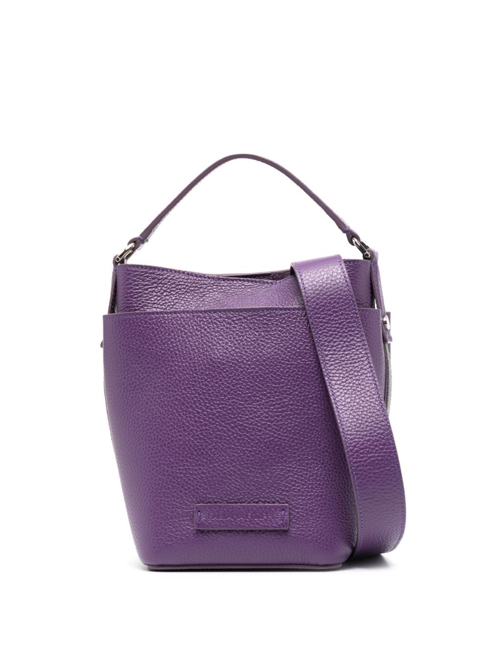 Fabiana Filippi pebbled leather tote bag - Purple von Fabiana Filippi