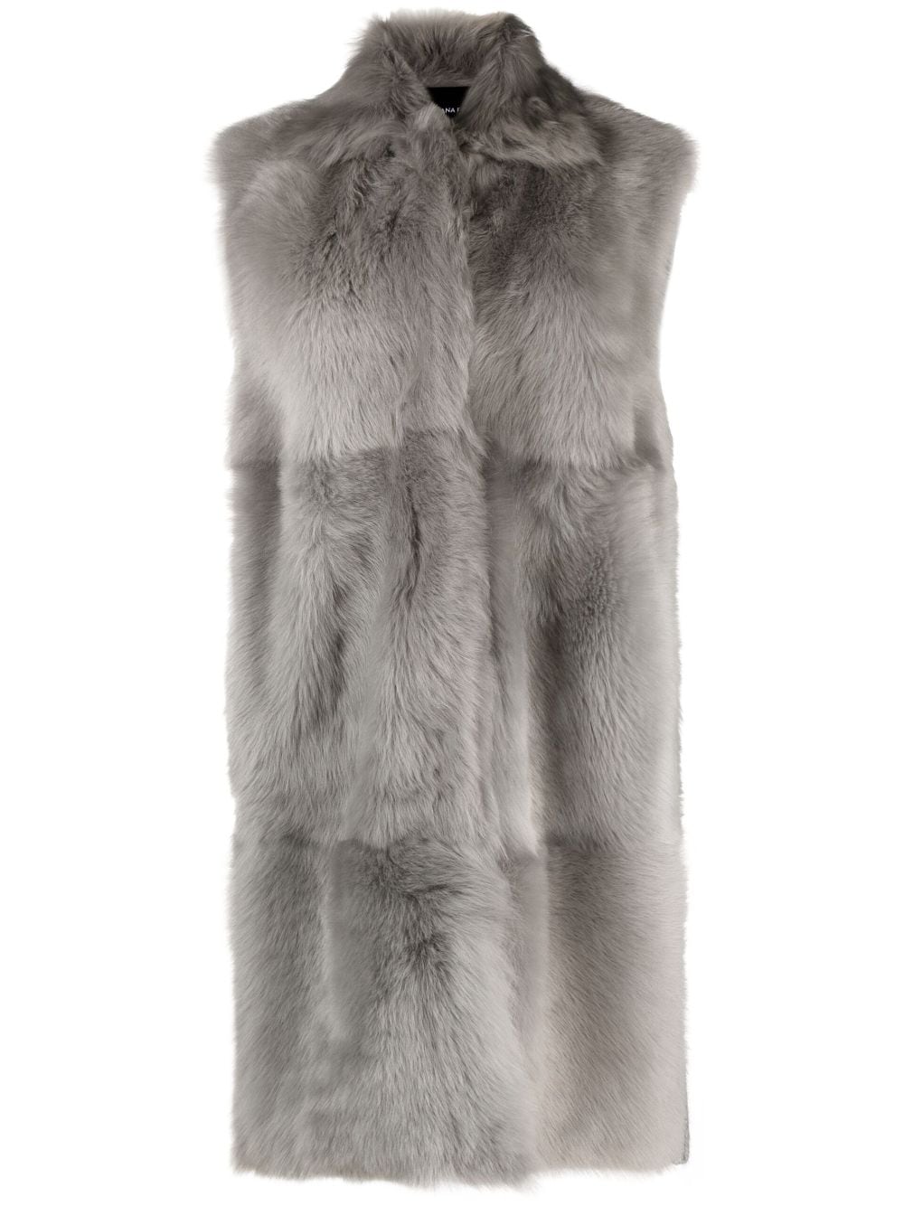 Fabiana Filippi sleeveless faux-fur coat - Grey von Fabiana Filippi