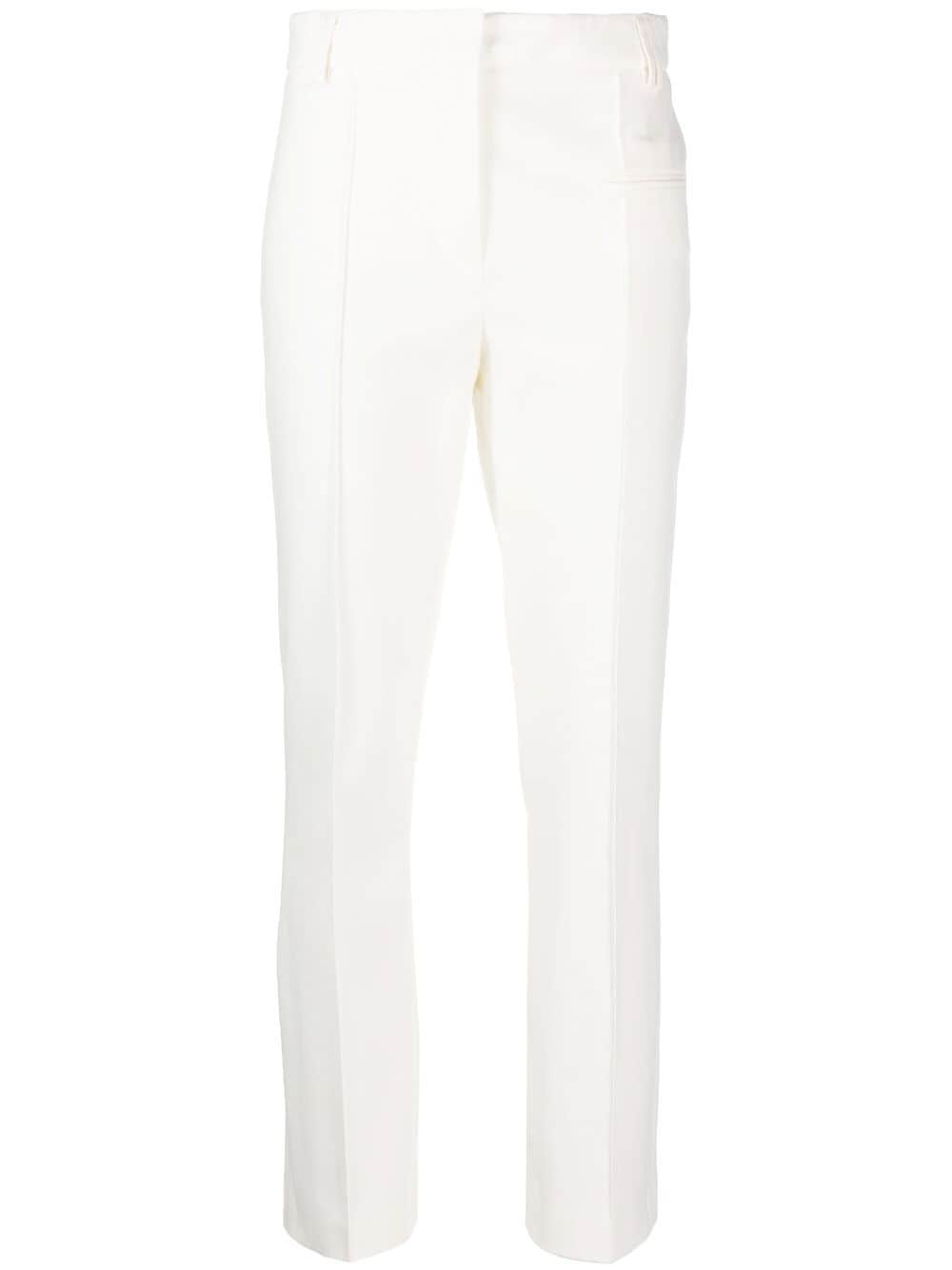 Fabiana Filippi slim-cut cropped trousers - White von Fabiana Filippi