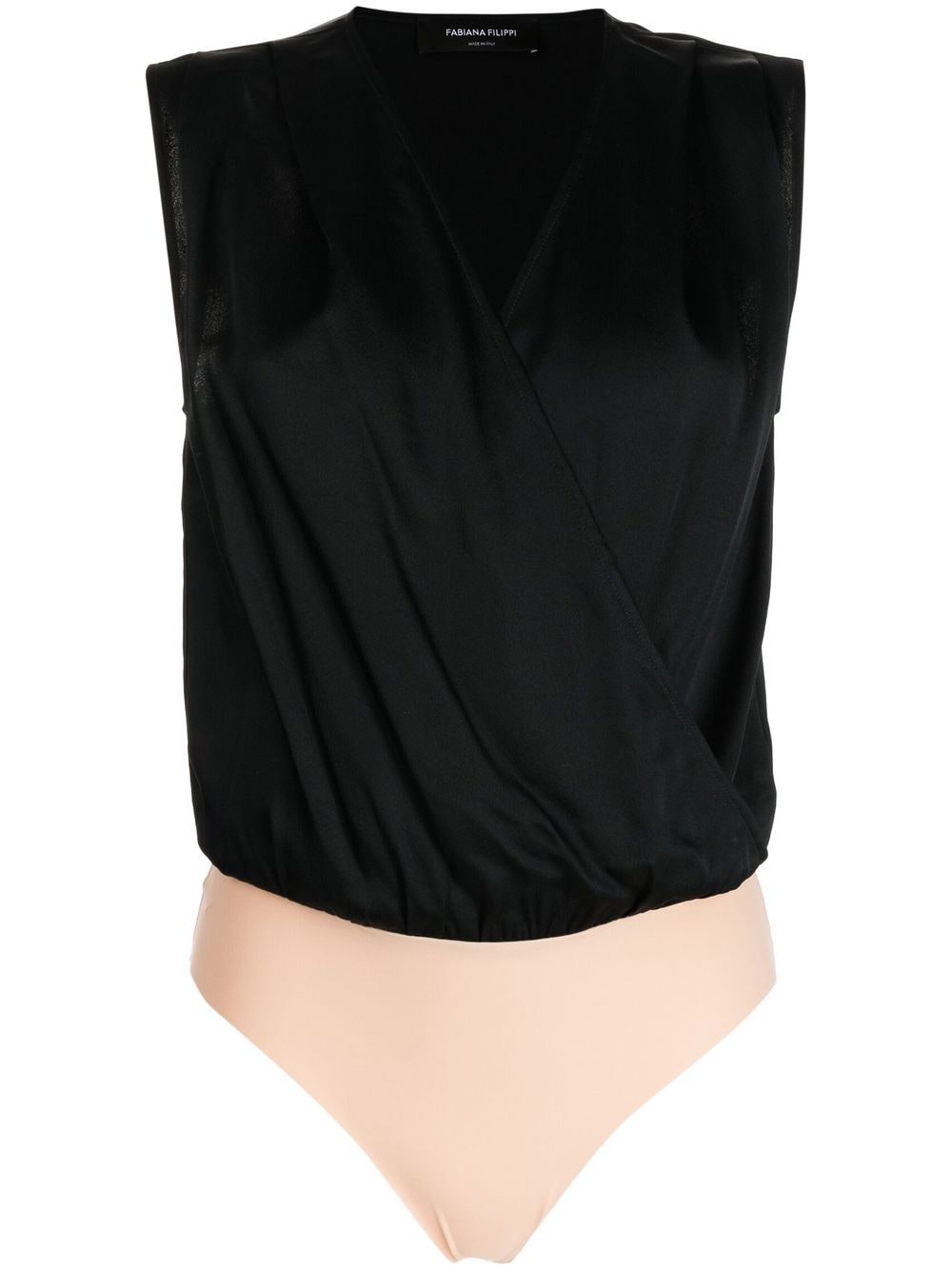 Fabiana Filippi wrap-style front body - Black von Fabiana Filippi