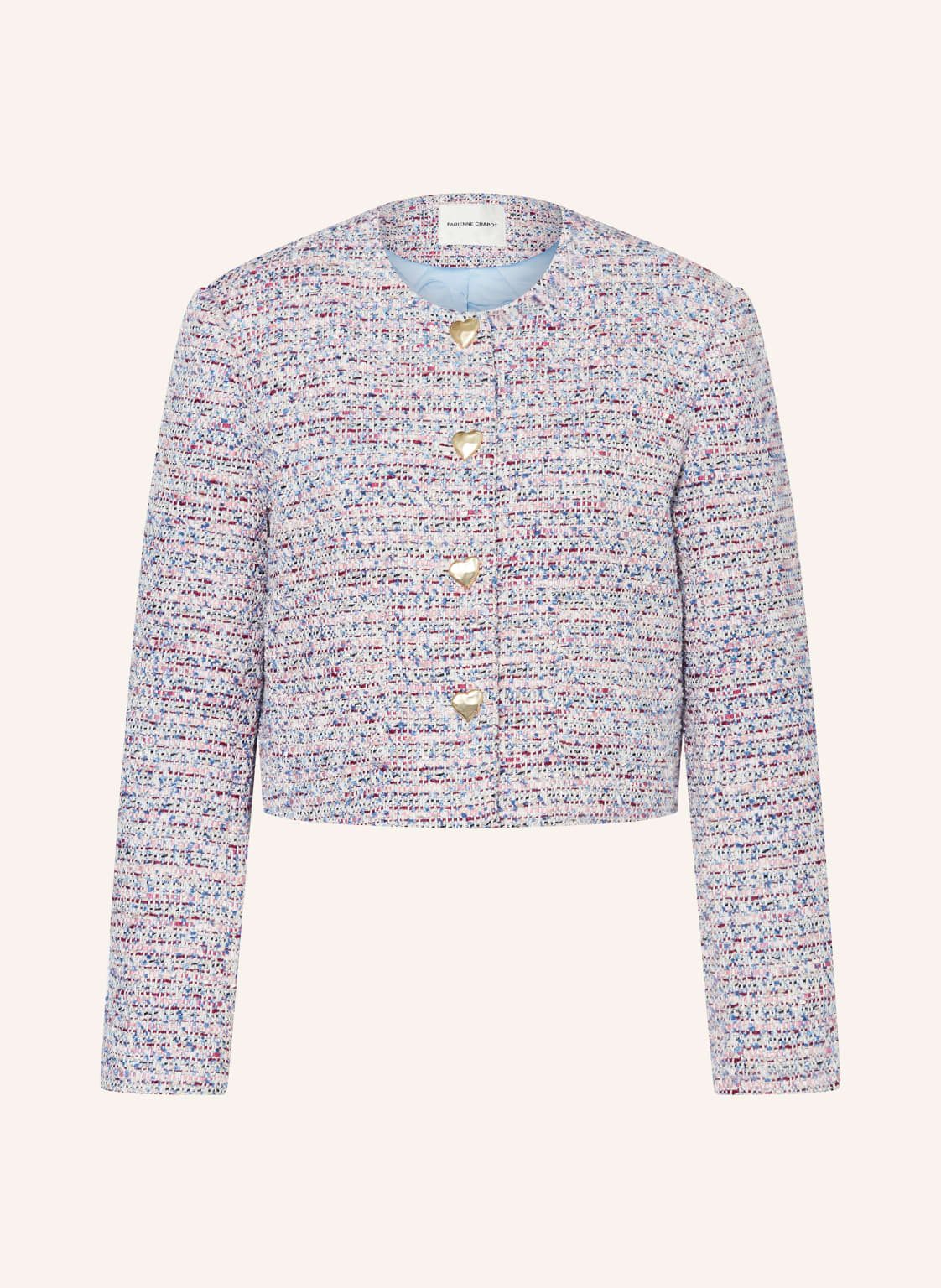 Fabienne Chapot Kastenjacke Davis Aus Tweed pink Fabienne Chapot Kastenjacke Davis Aus Tweed pink von Fabienne Chapot