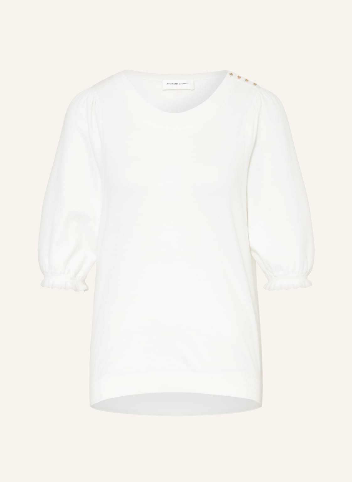 Fabienne Chapot Pullover Milly weiss von Fabienne Chapot