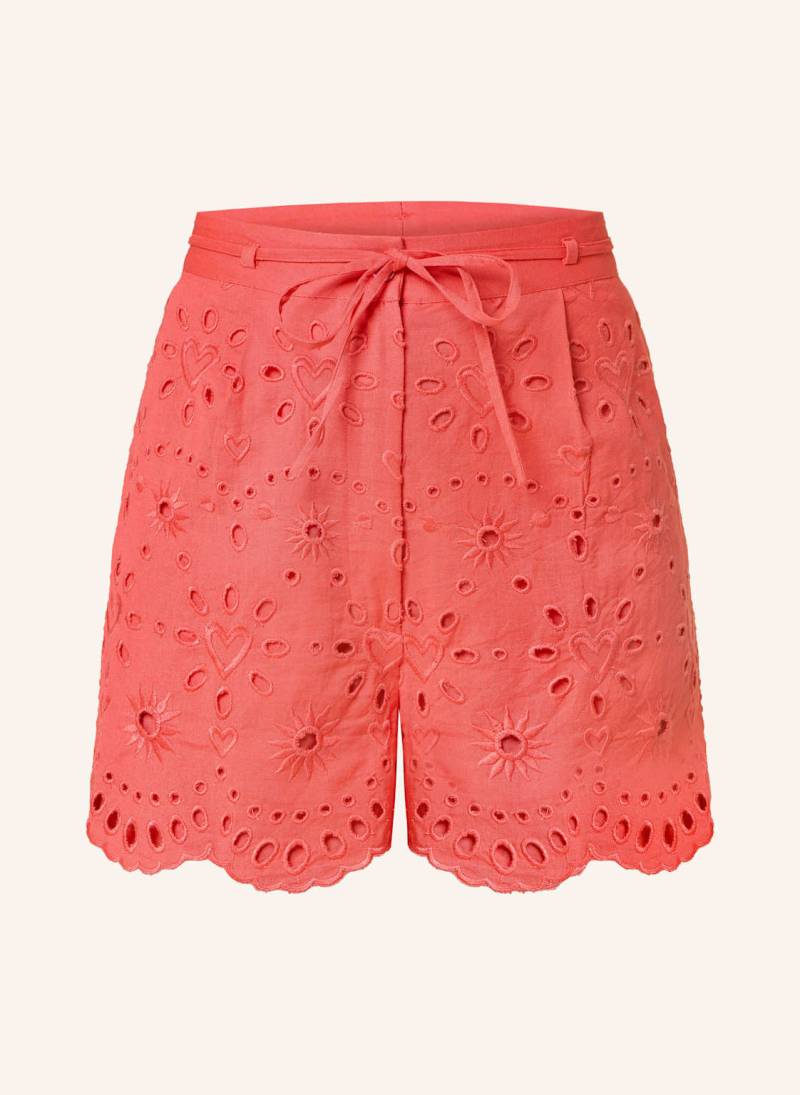 Fabienne Chapot Shorts Gioya Mit Lochspitze rot von Fabienne Chapot
