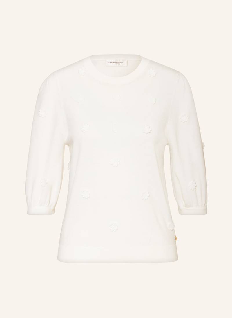Fabienne Chapot Strickshirt Hilly Mit 3/4-Arm weiss von Fabienne Chapot