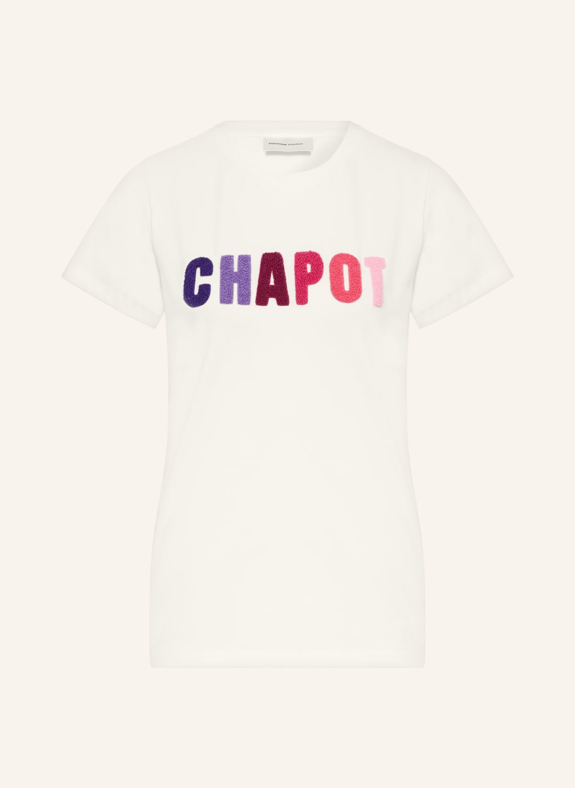 Fabienne Chapot T-Shirt Terry weiss von Fabienne Chapot