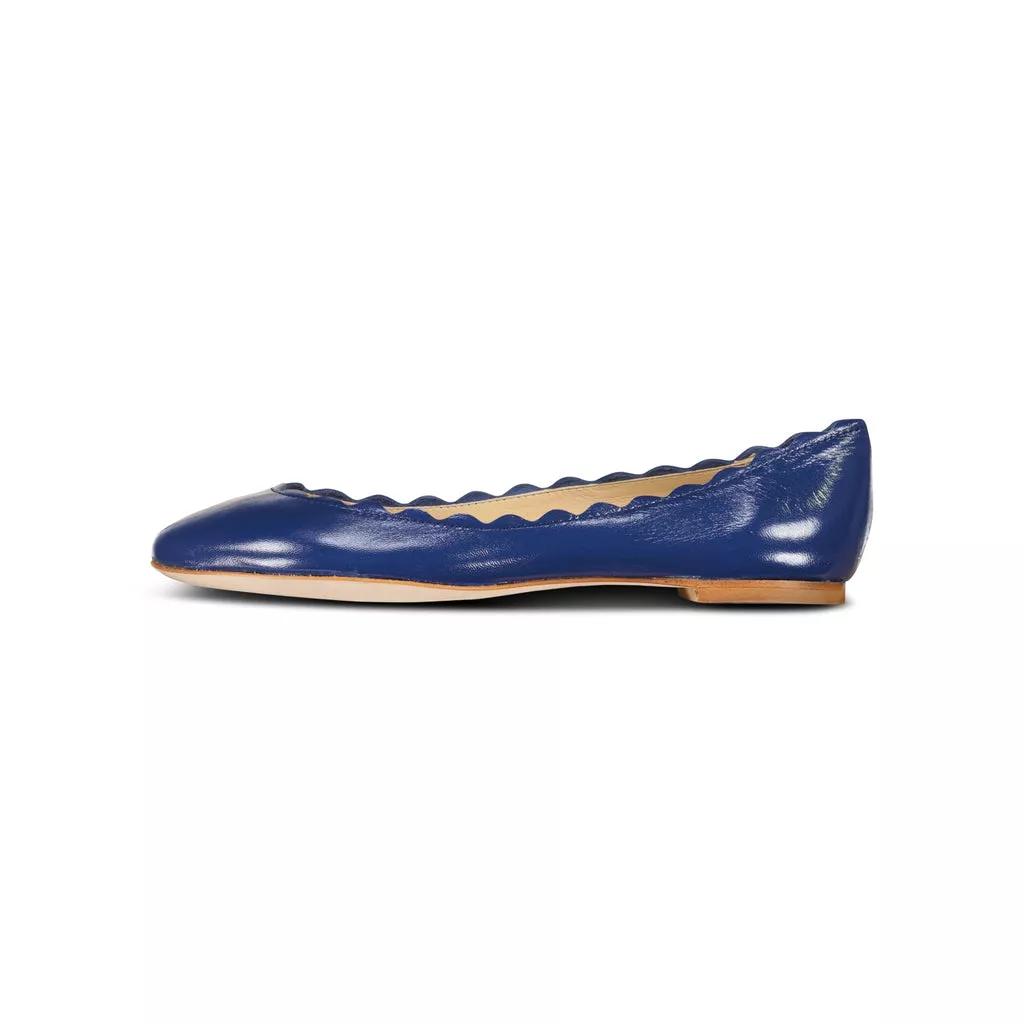 Fabio Rusconi Sneakers - Ballerinas Cloe aus Leder 48104515731802 - Gr. 36 (EU) - in Blau - für Damen von Fabio Rusconi