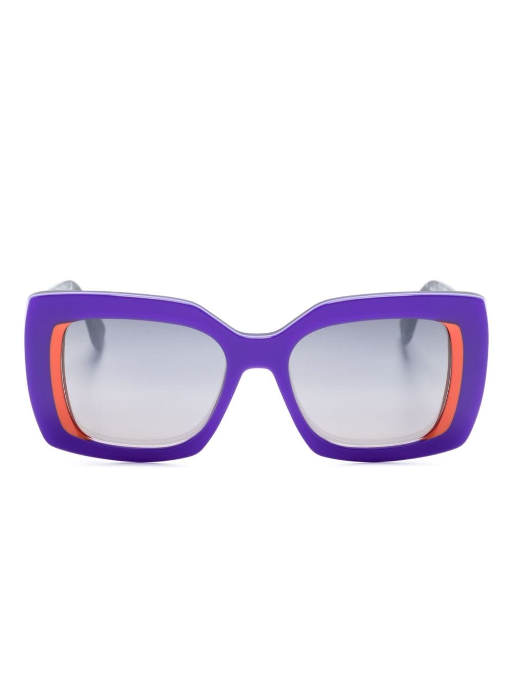 Face À Face Ashoka 2 rectangular-frame sunglasses - Purple von Face À Face
