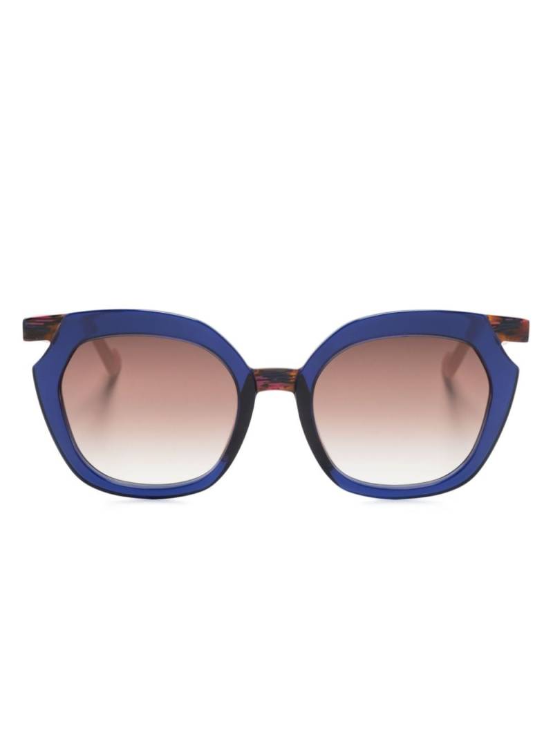 Face À Face Ninna2 oversize-frame sunglasses - Blue von Face À Face