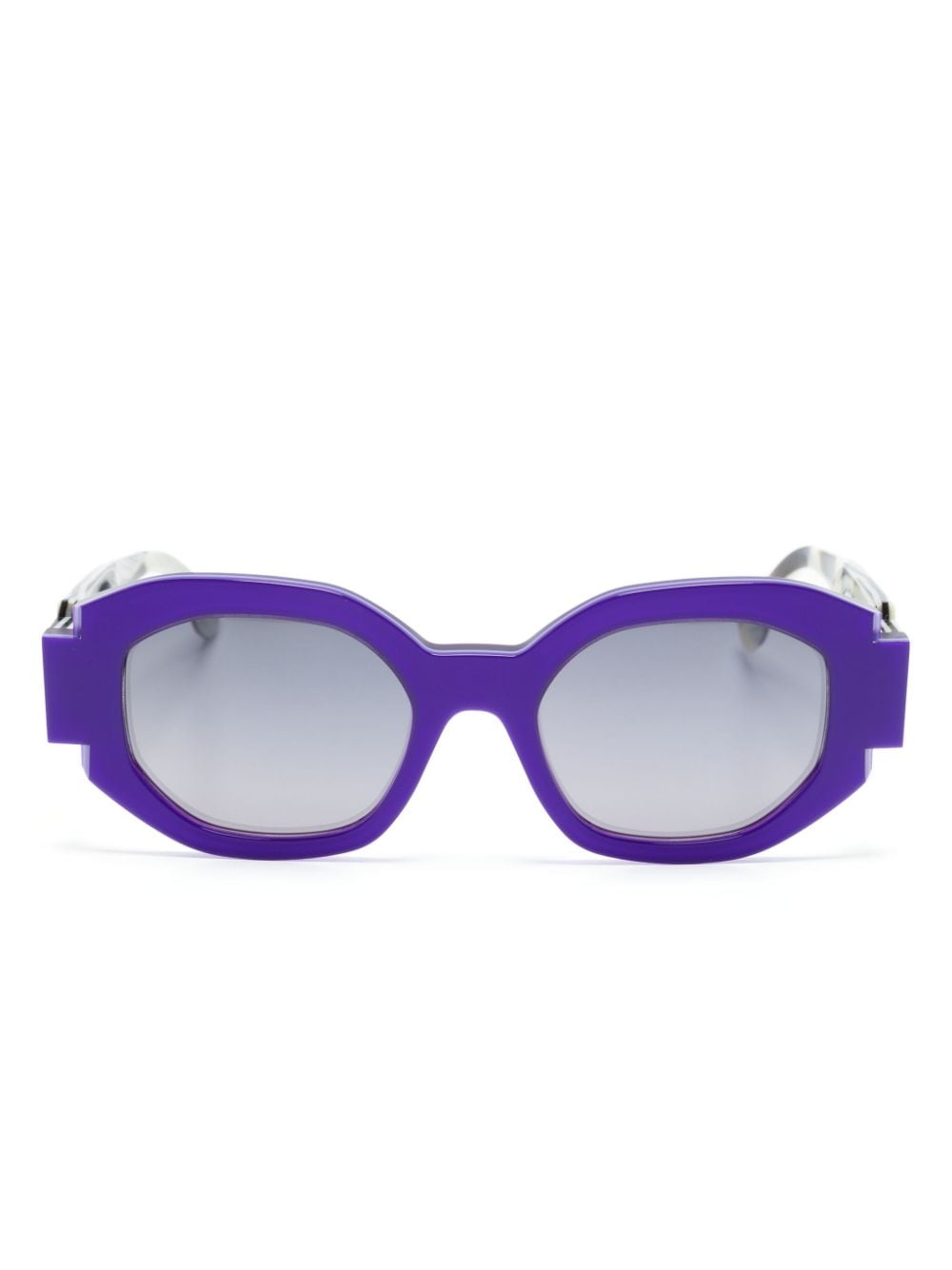 Face À Face Notchi square-frame sunglasses - Blue von Face À Face