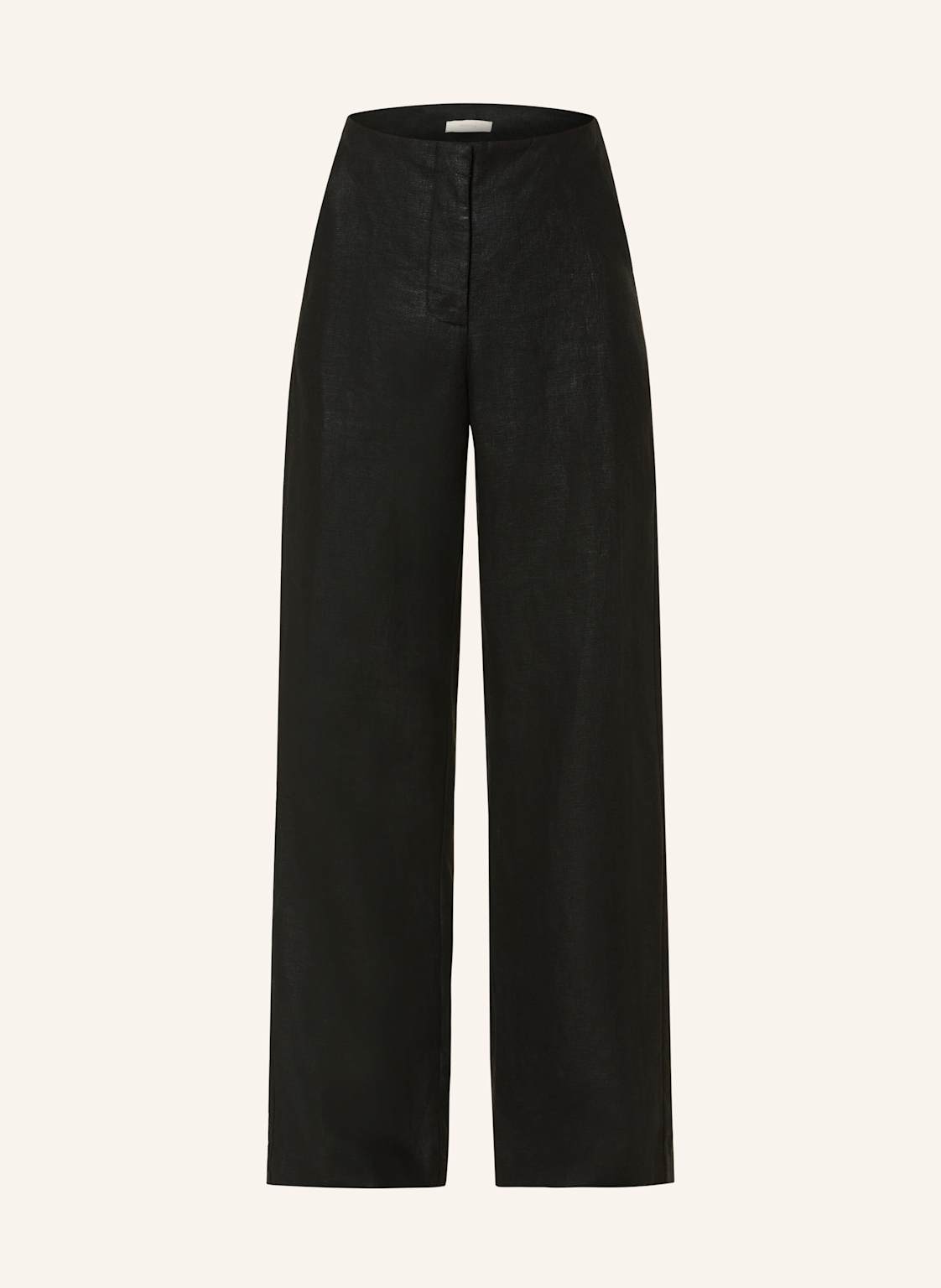 Faithfull The Brand Marlenehose Sanne Aus Leinen schwarz von Faithfull the Brand