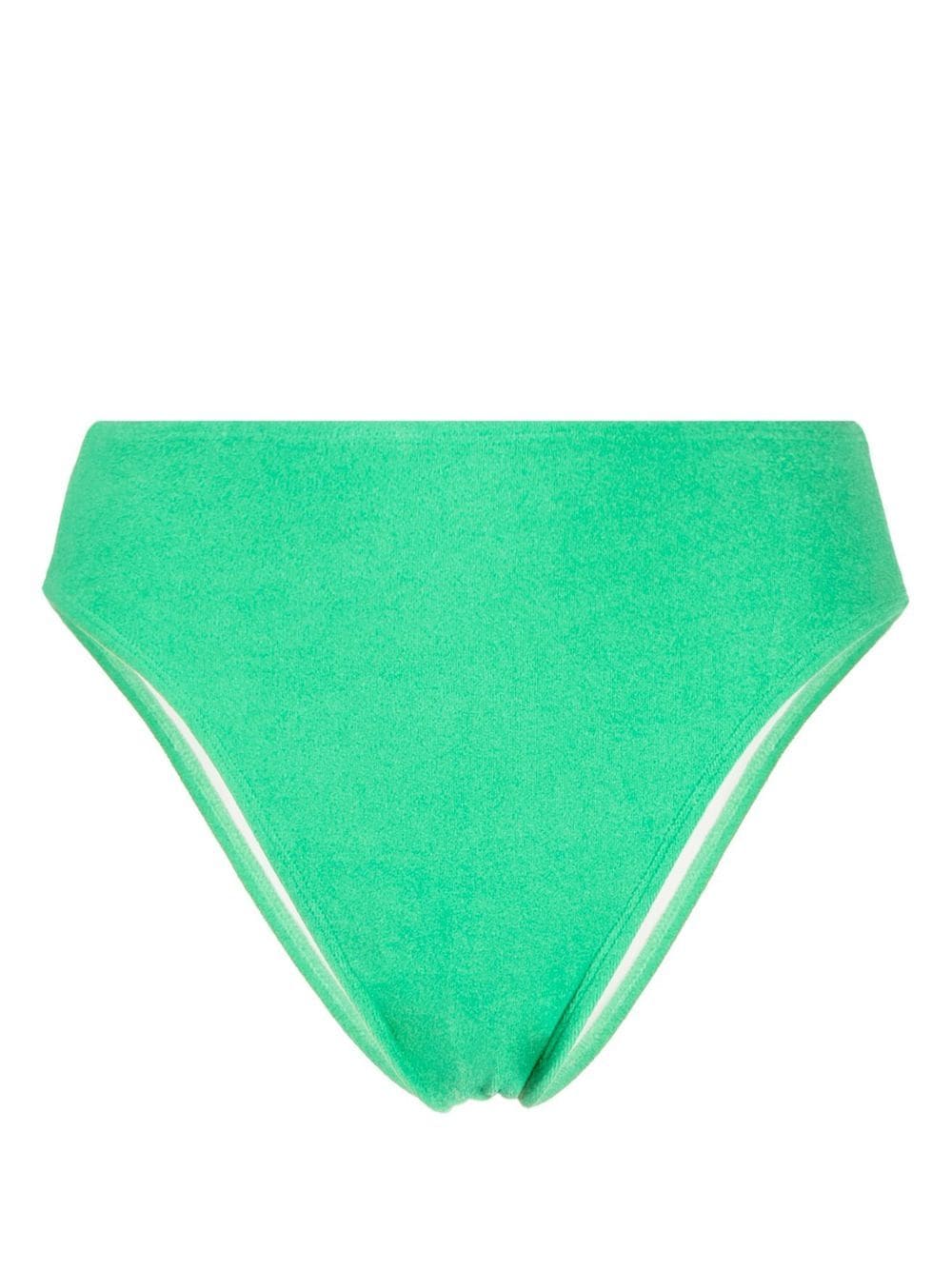 Faithfull the Brand Chania high-waist bikini bottoms - Green von Faithfull the Brand