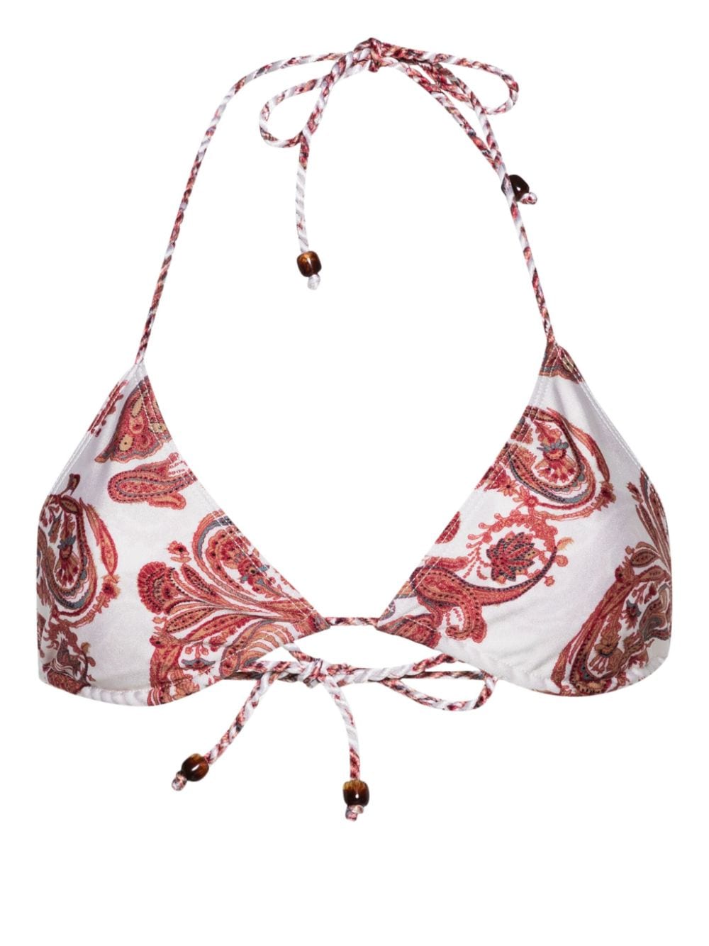 Faithfull the Brand Delle bikini top - Red von Faithfull the Brand