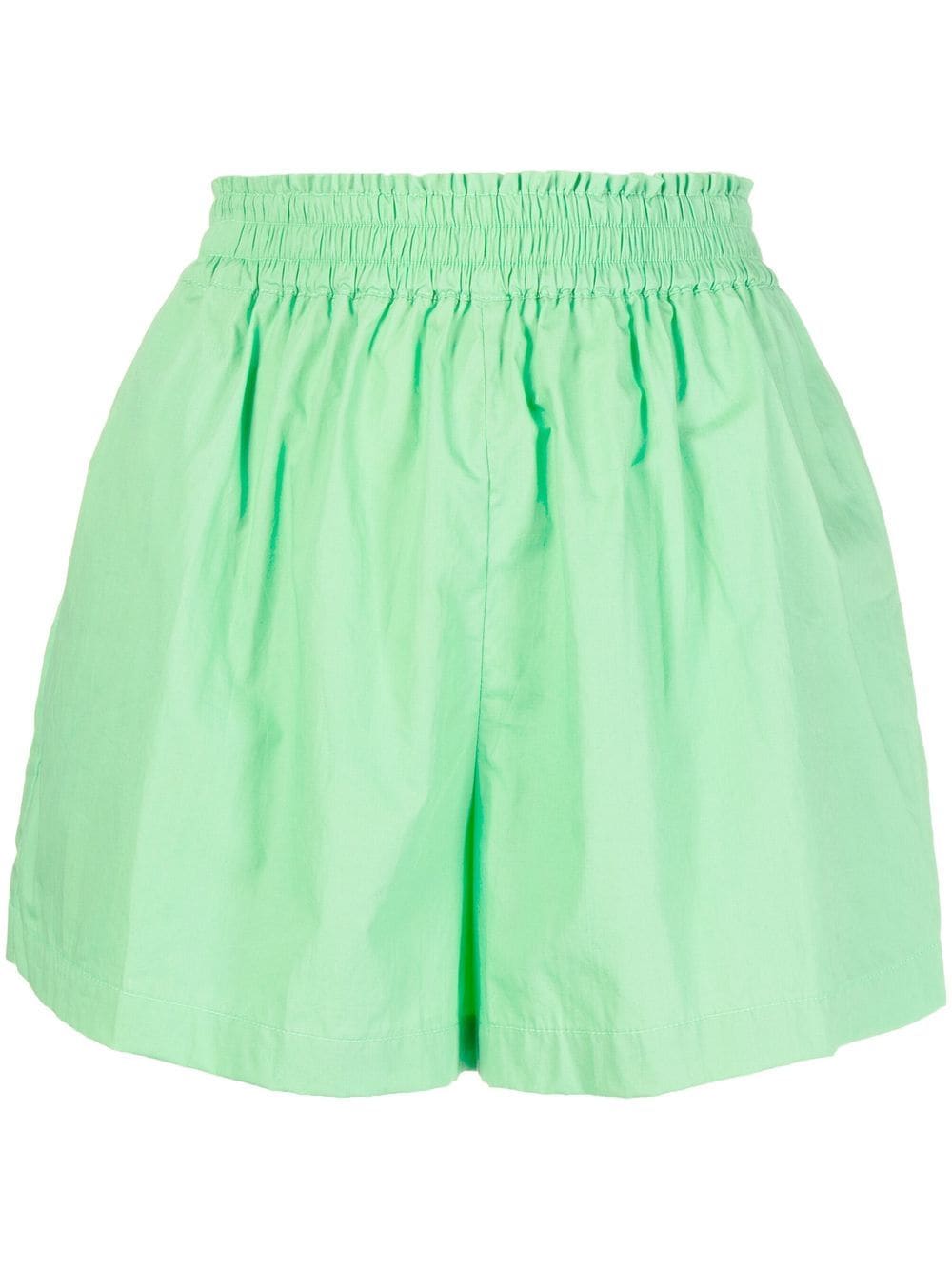 Faithfull the Brand Elva cotton shorts - Green von Faithfull the Brand