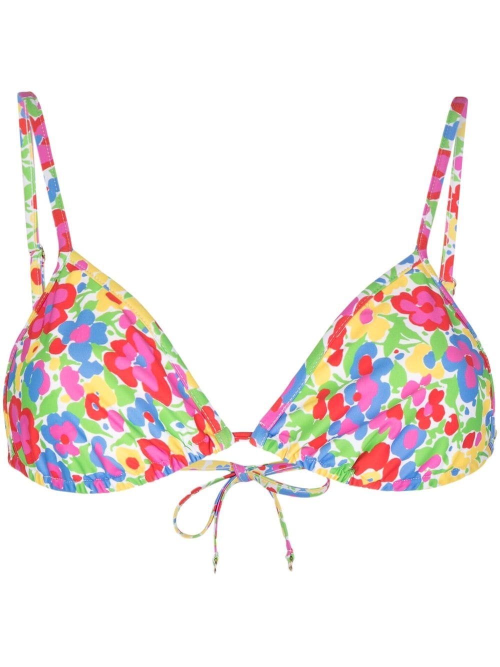 Faithfull the Brand Izzi floral-print bikini top - Multicolour von Faithfull the Brand