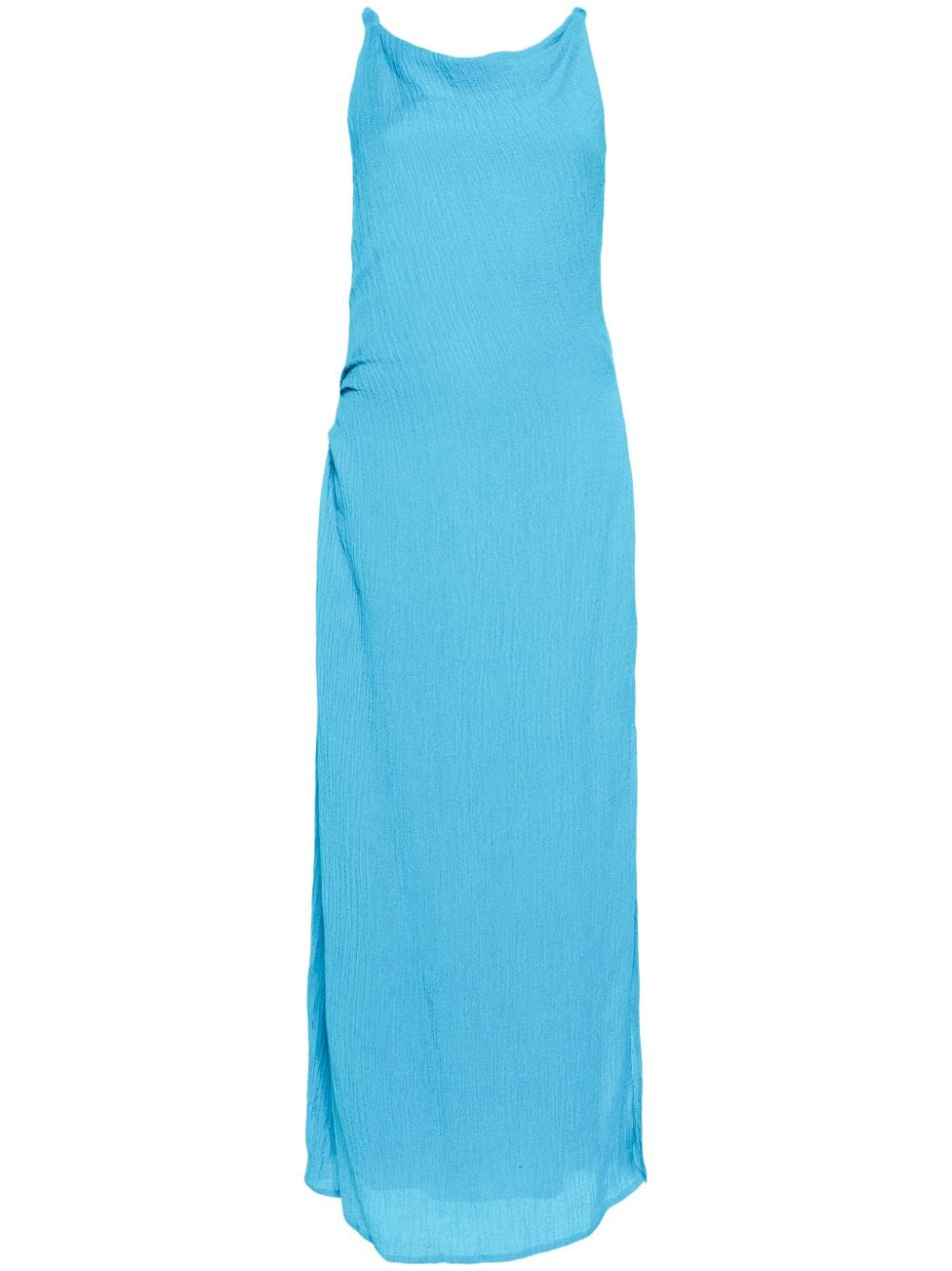 Faithfull the Brand Palermo linen-blend maxi dress - Blue von Faithfull the Brand