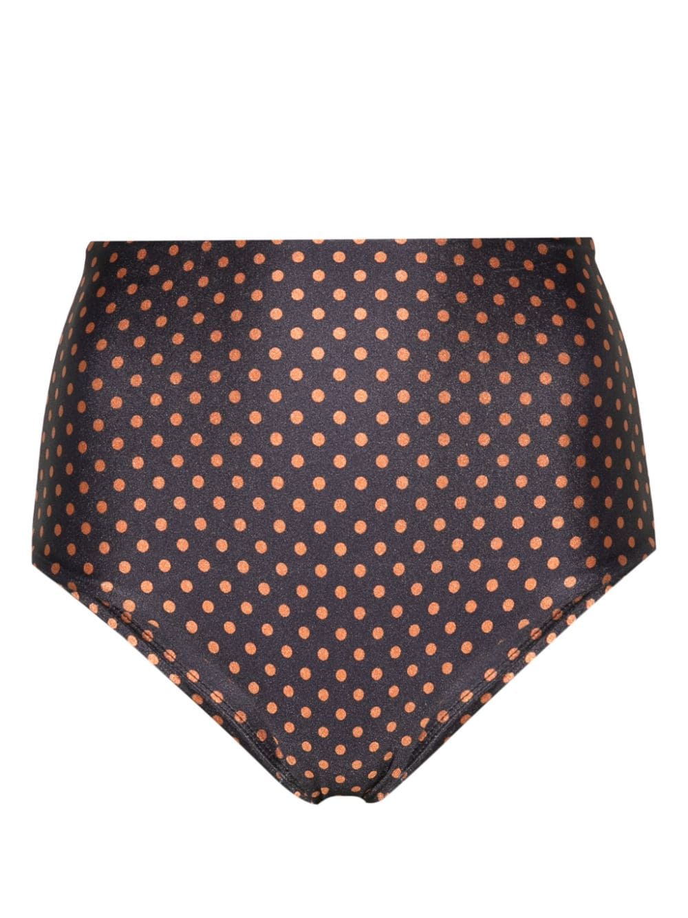 Faithfull the Brand Reyes polka-dot bikini bottoms - Grey von Faithfull the Brand