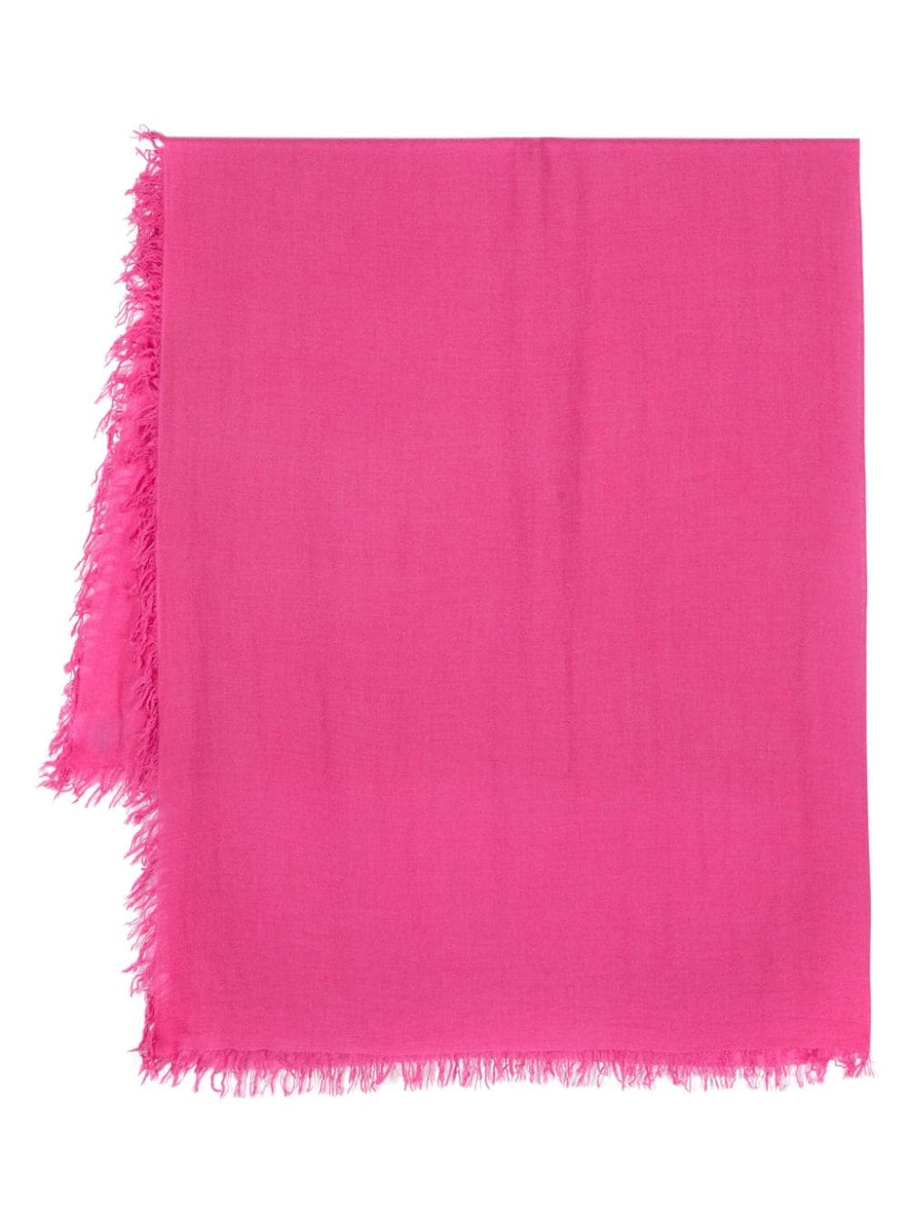 Faliero Sarti Kazzurra U frayed-hem scarf - Pink von Faliero Sarti