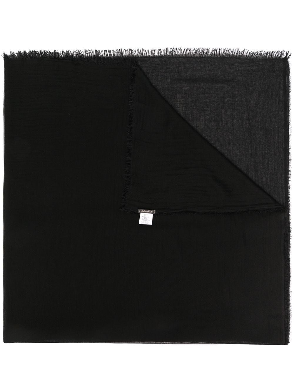 Faliero Sarti Tobia rectangular scarf - Black von Faliero Sarti