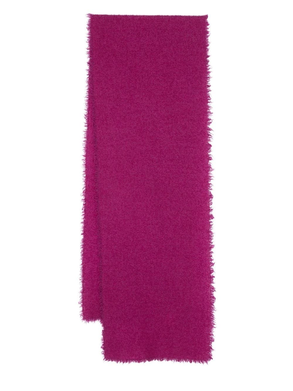 Faliero Sarti brushed knitted scarf - Pink von Faliero Sarti