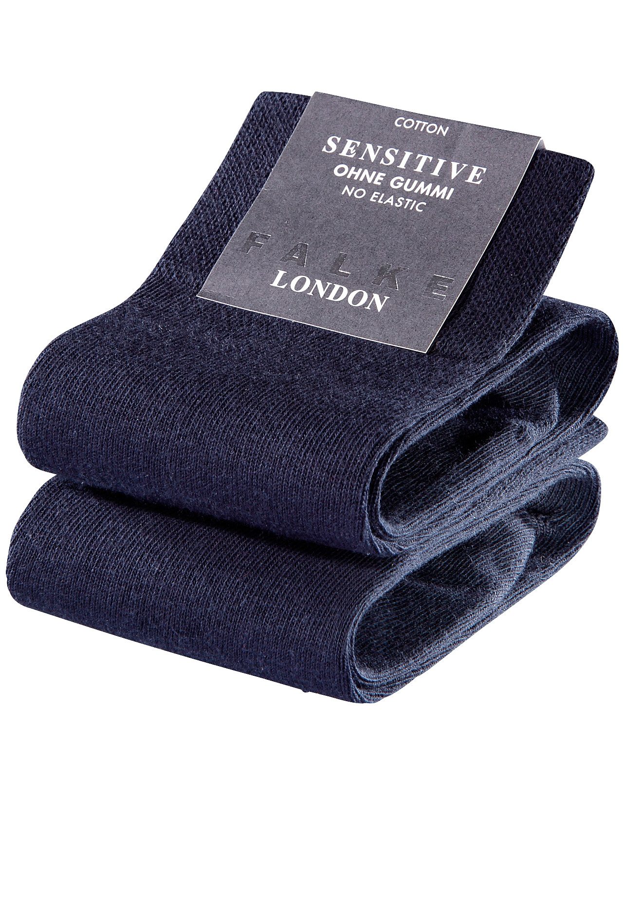 FALKE Socken »Sensitive London«, (2 Paar), mit sensitve Bündchen ohne Gummi von Falke