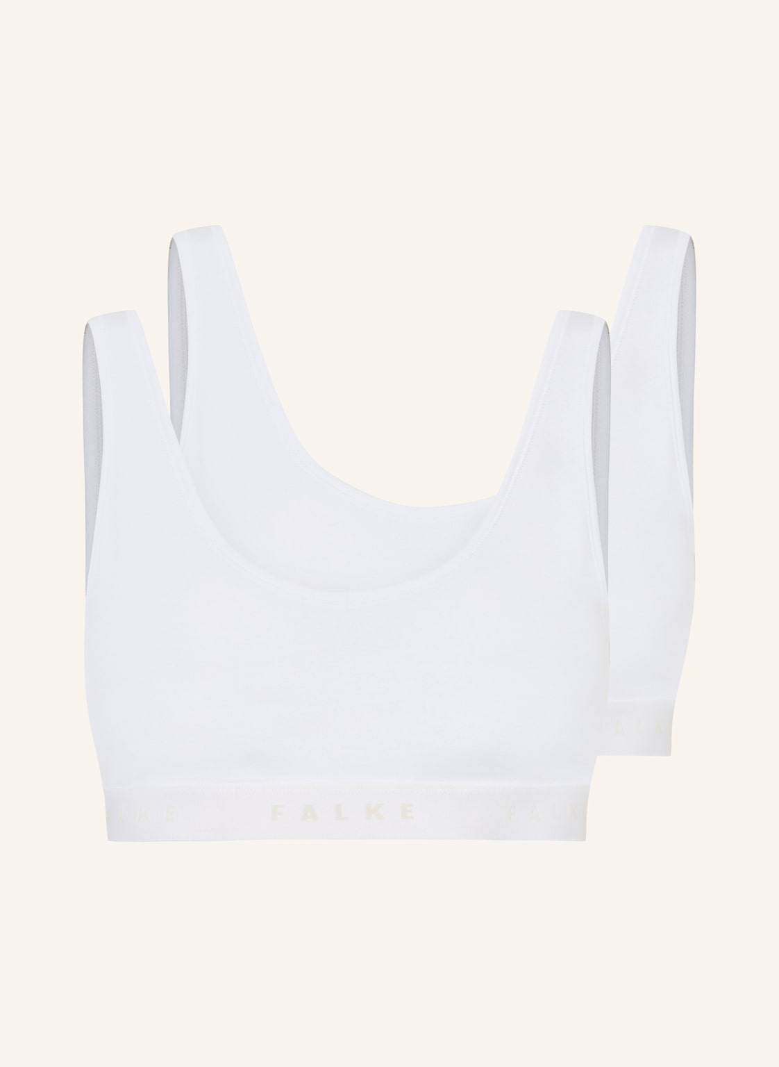 Falke 2er-Pack Bustiers Daily Comfort weiss Falke 2er-Pack Bustiers Daily Comfort weiss von Falke