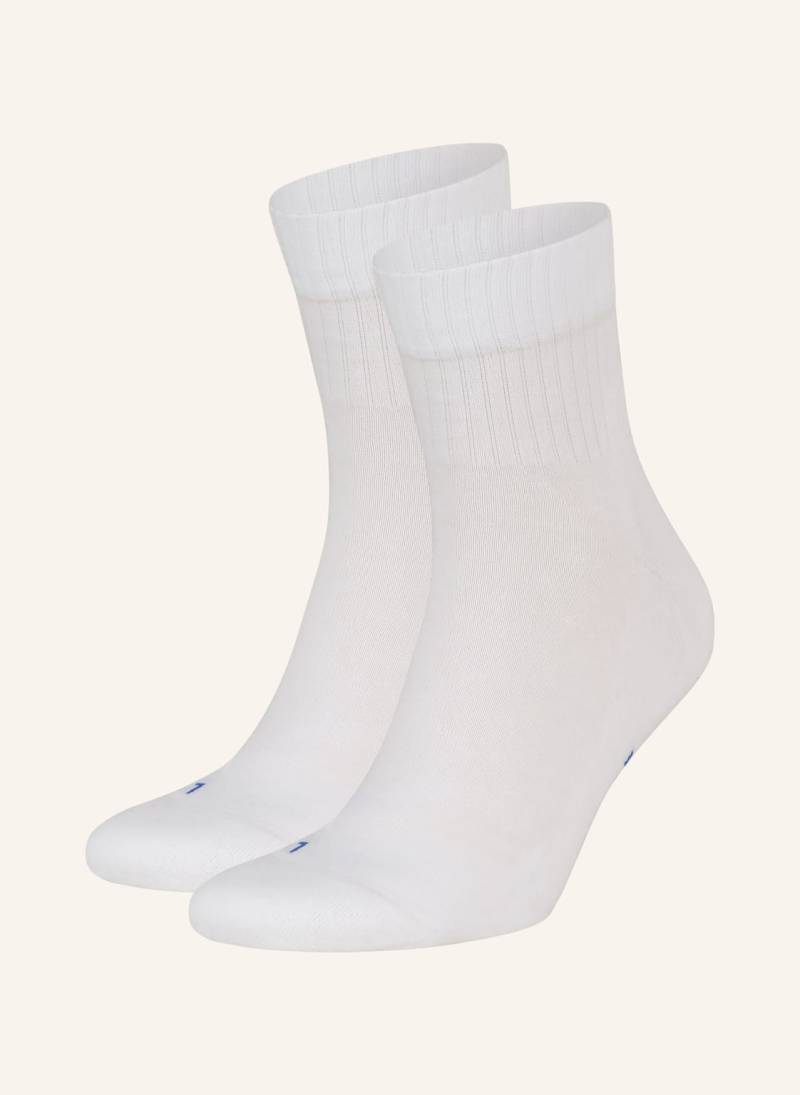 Falke 2er-Pack Laufsocken Run Rib weiss Falke 2er-Pack Laufsocken Run Rib weiss von Falke