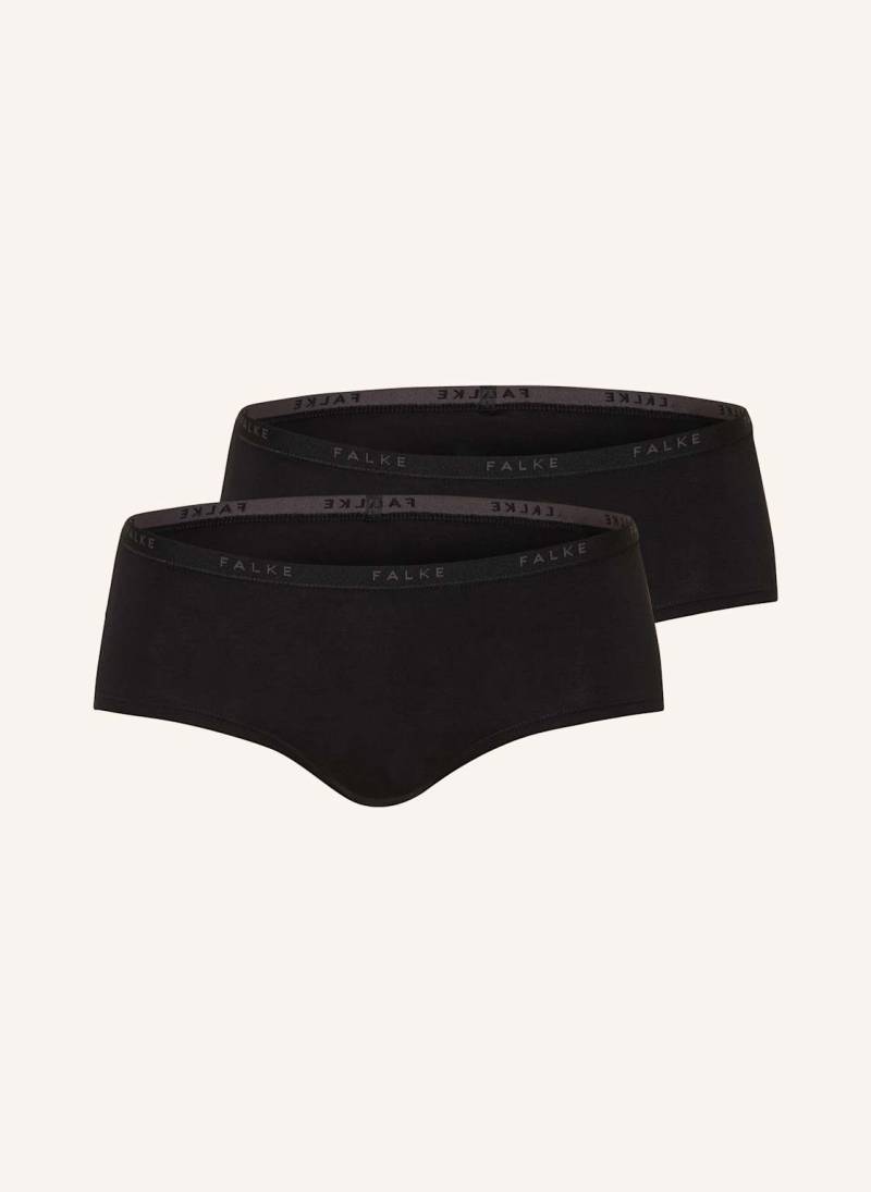 Falke 2er-Pack Panties Daily Comfort schwarz von Falke