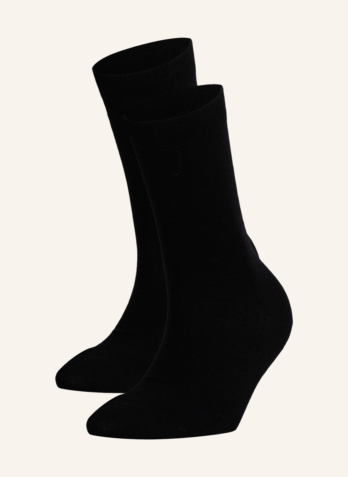 Falke 2er-Pack Socken Softmerino schwarz von Falke