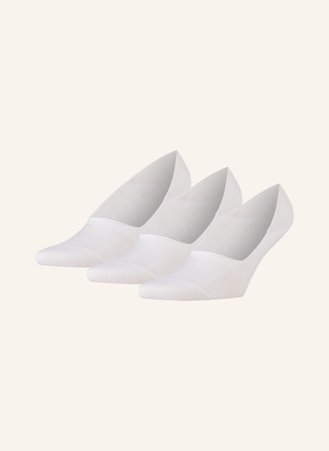 Falke 3er-Pack Füßlinge Step weiss Falke 3er-Pack Füßlinge Step weiss von Falke
