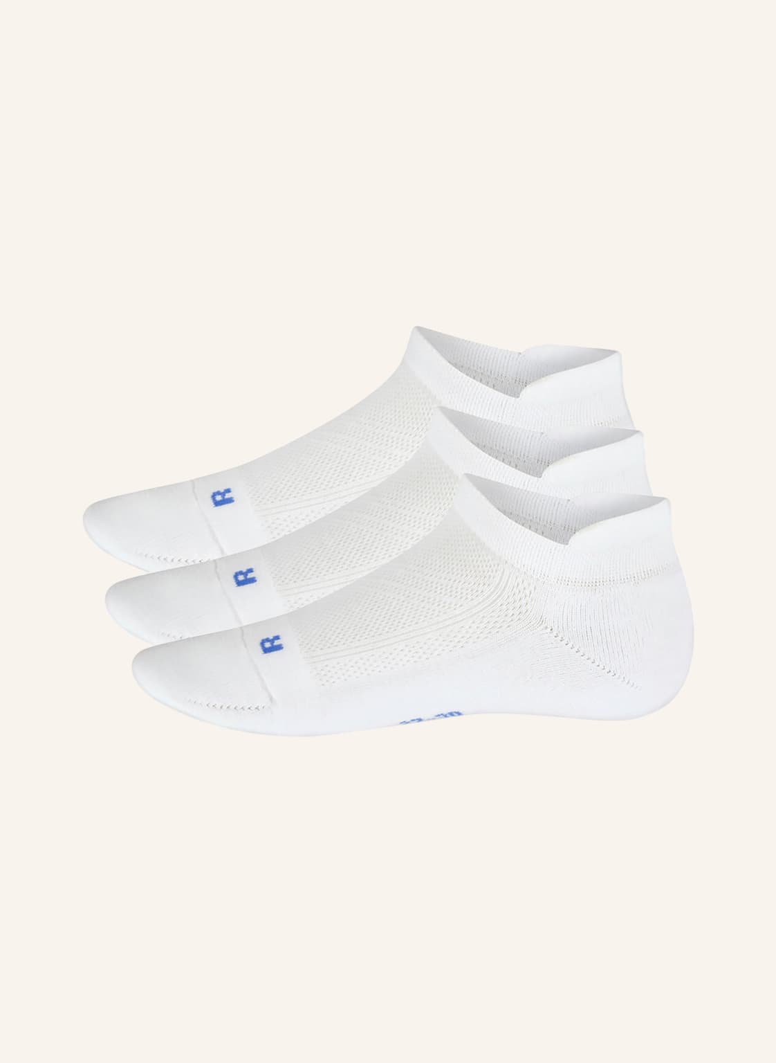 Falke 3er-Pack Sneakersocken Cool Kick weiss von Falke