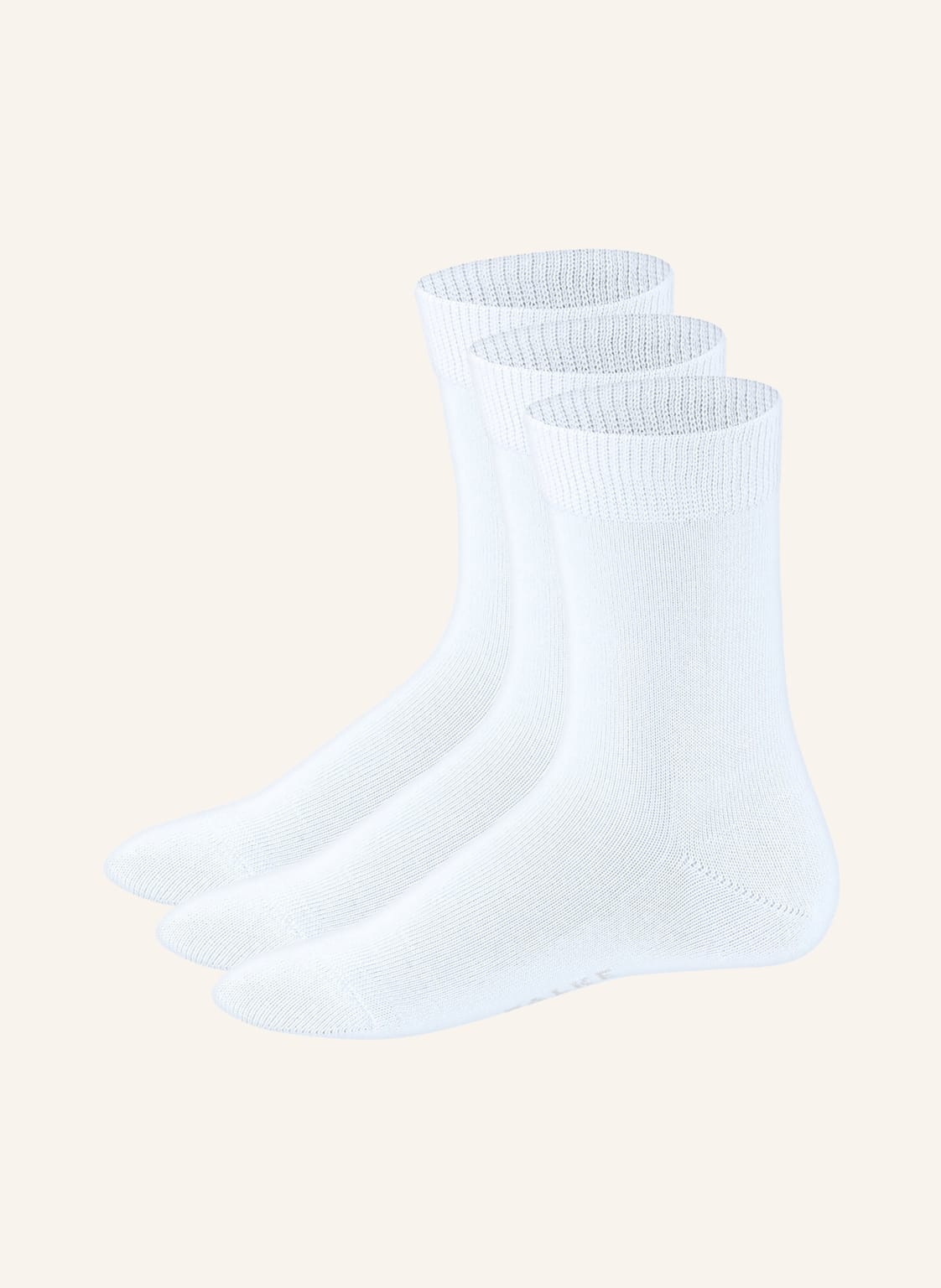 Falke 3er-Pack Socken Family weiss von Falke