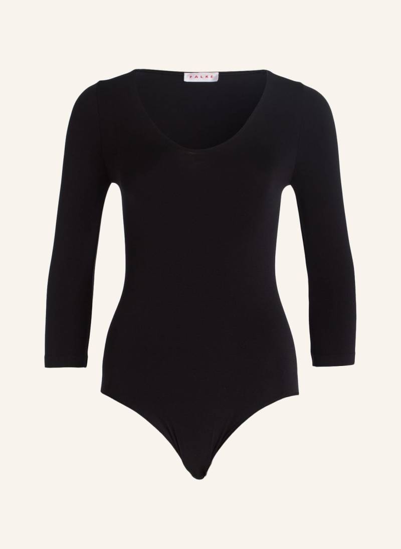 Falke Body Fine Cotton schwarz von Falke