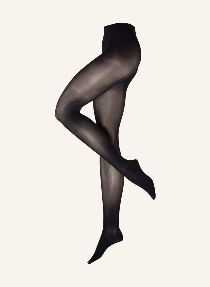 Falke Feinstrumpfhose Vitalize Tights 40 Den blau von Falke