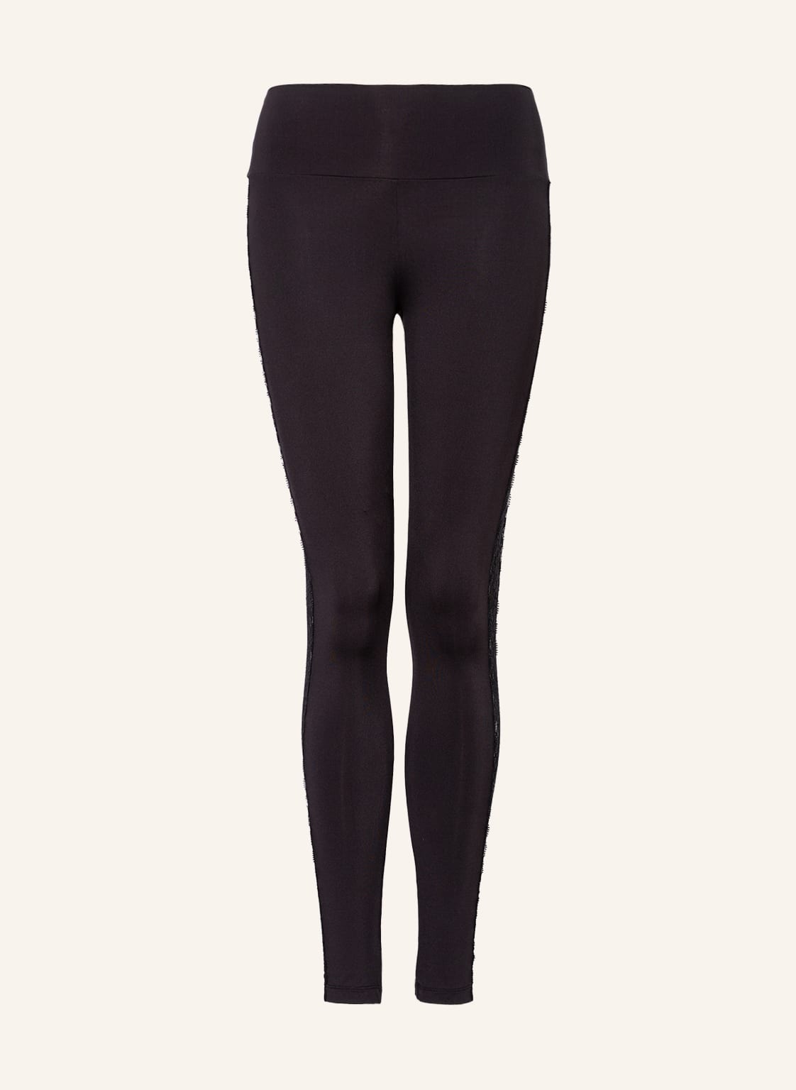 Falke Leggings Lace schwarz von Falke