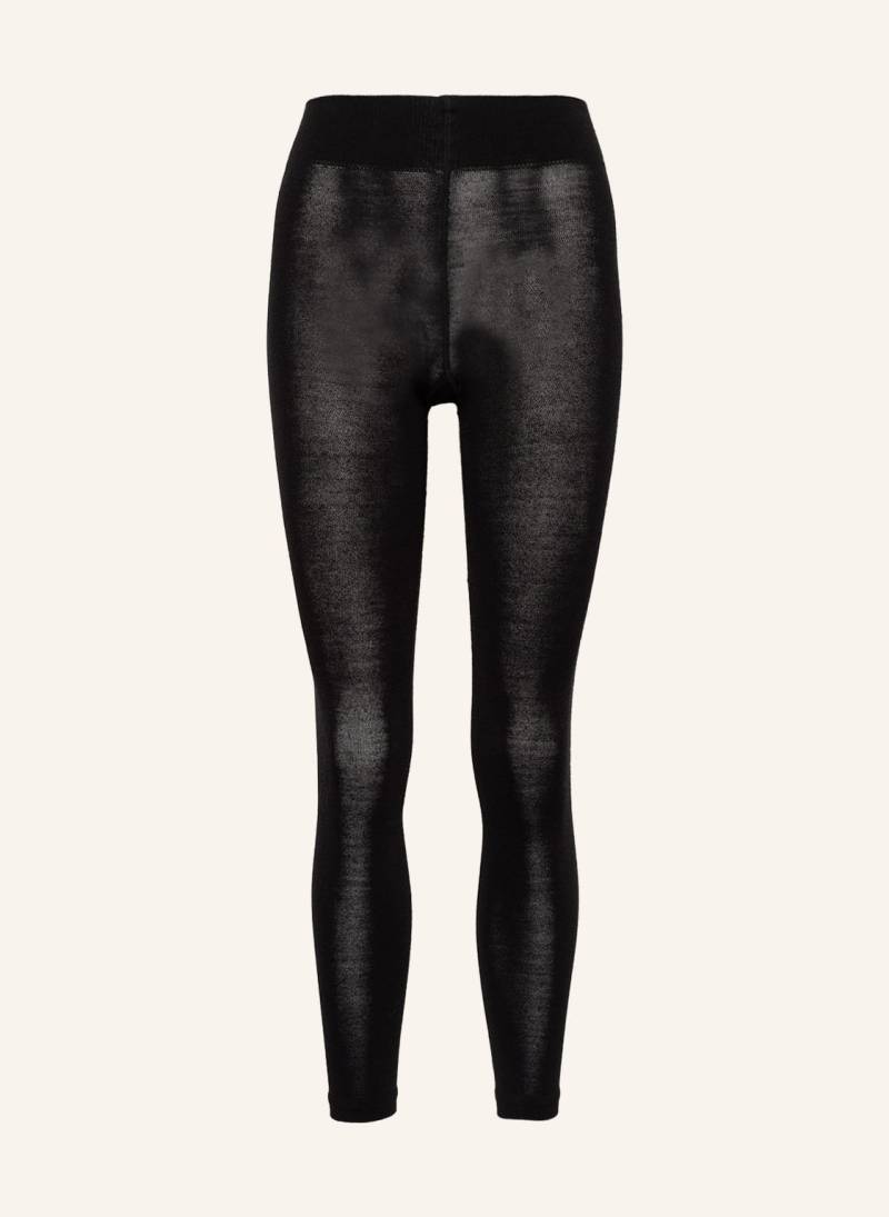 Falke Leggings Softmerino Mit Merinowolle schwarz von Falke