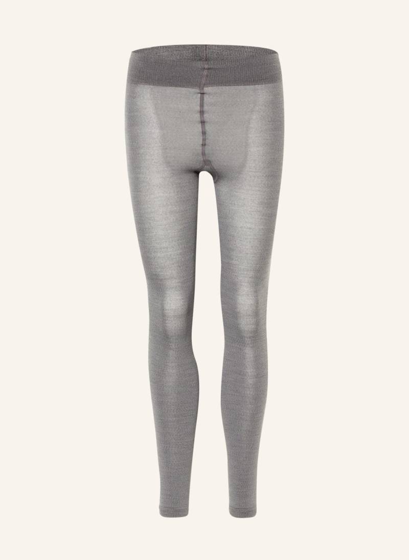 Falke Leggings Softmerino Mit Merinowolle grau von Falke