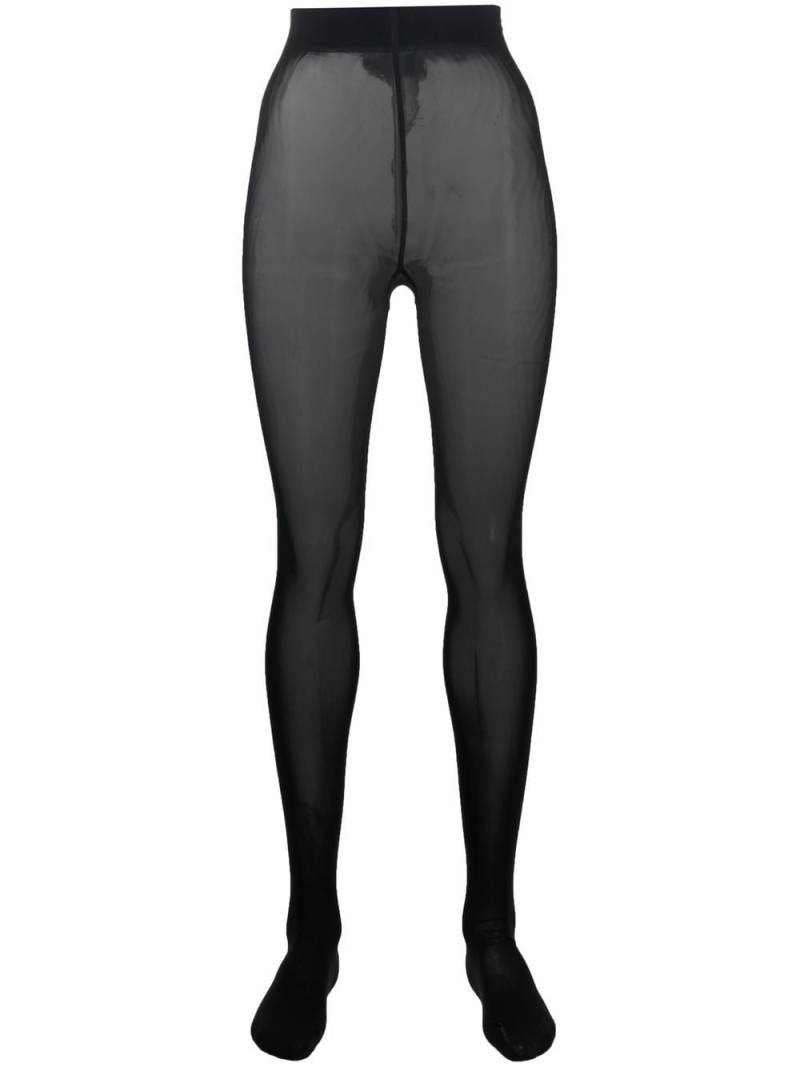 Falke Matt Deluxe 30 DEN tights - Black von Falke