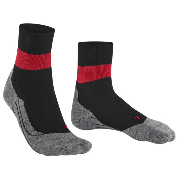 Falke - RU Compression Stabilizing - Laufsocken Gr 39-41;42-43;44-45;46-48 schwarz/grau von Falke
