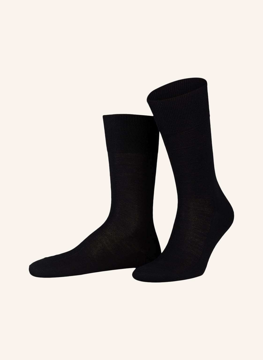 Falke Socken Luxury No. 6 schwarz von Falke