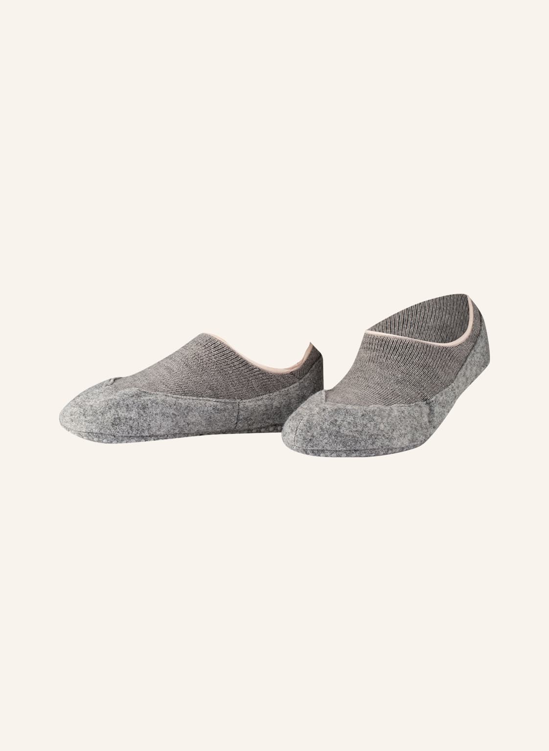 Falke Stoppersocken Cosyshoe Aus Merinowolle grau von Falke