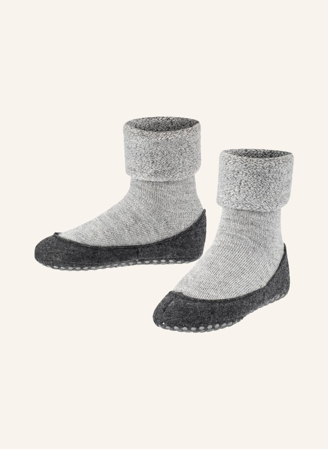 Falke Stoppersocken Cosyshoe grau von Falke