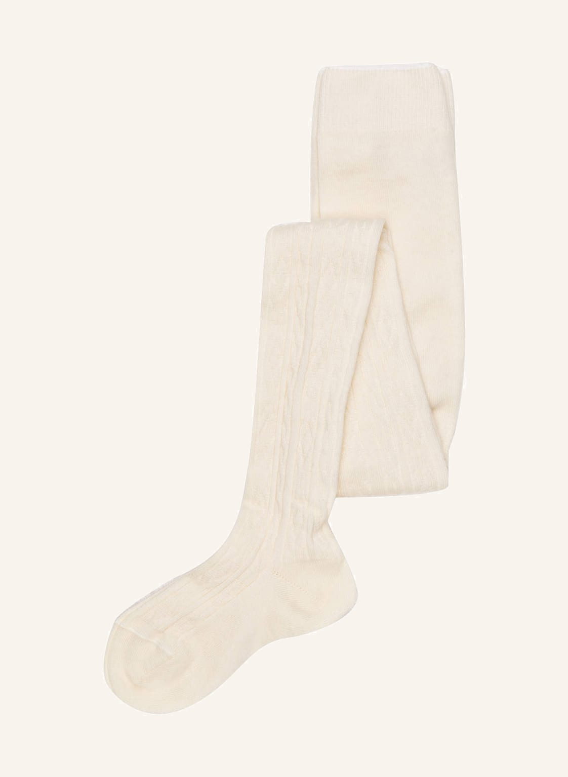Falke Strumpfhosen Cable weiss von Falke