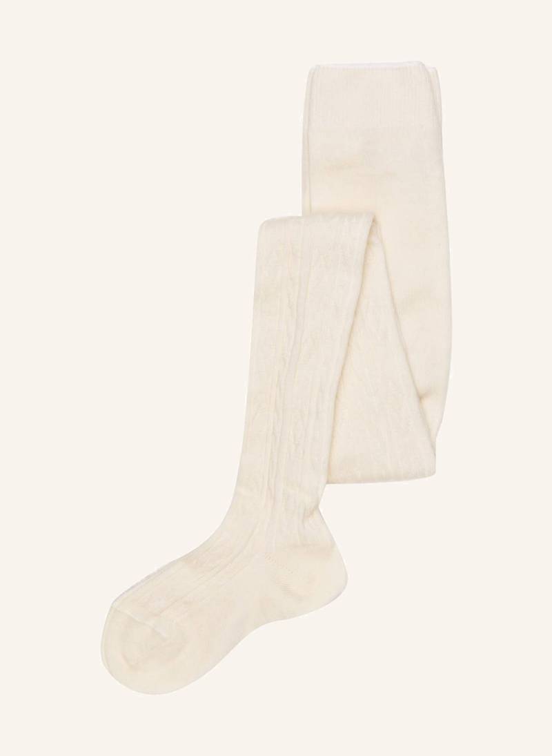 Falke Strumpfhosen Cable weiss von Falke
