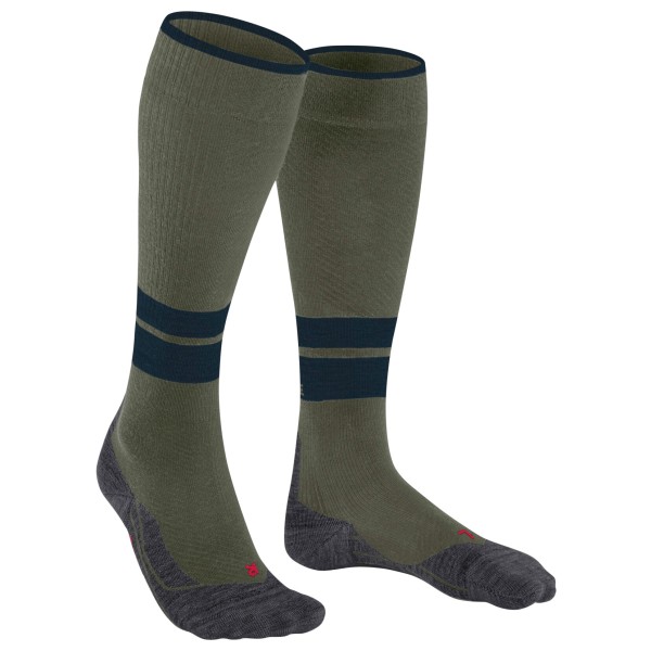 Falke - TK Compression - Wandersocken Gr 39-42 - Width: 36-40 cm oliv von Falke