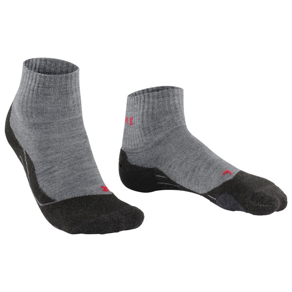 Falke - TK2 Explore Short - Wandersocken Gr 39-41 grau von Falke