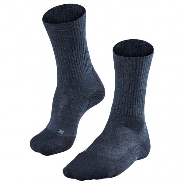 Falke - TK2 Wool - Wandersocken Gr 44-45 blau von Falke