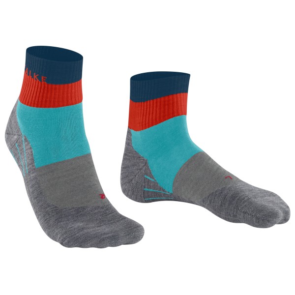 Falke - TK5 Wander Short - Wandersocken Gr 42-43 grau von Falke
