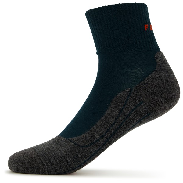 Falke - TK5 Wool Short - Wandersocken Gr 44-45 schwarz von Falke